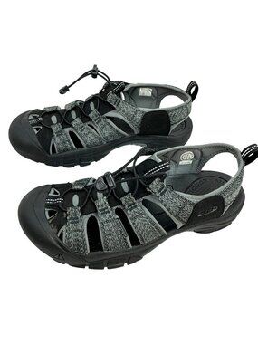 Keen Newport H2 Waterproof Hiking Sandals Mens12 Black & Gray